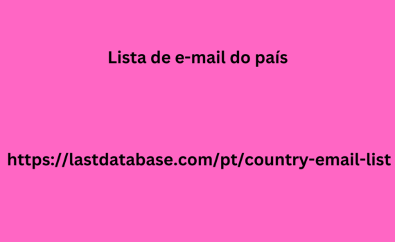 Lista de e-mail do país