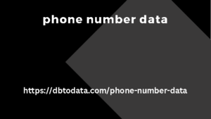 Phone Number Data