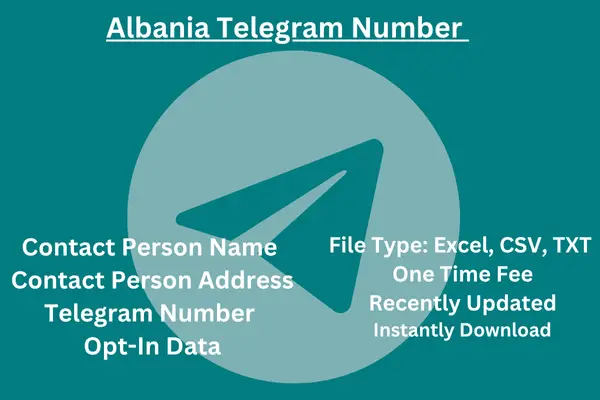 Albania Telegram Number