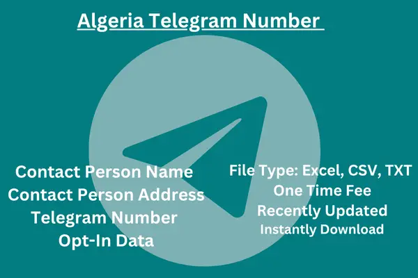 Algeria Telegram Number