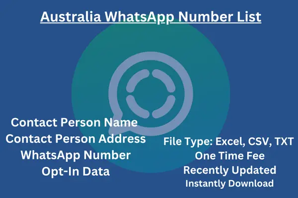 Australia WhatsApp Number List