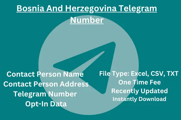 Bosnia and herzegovina telegram number