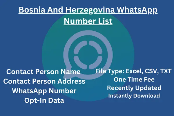 Bosnia And Herzegovina WhatsApp Number List
