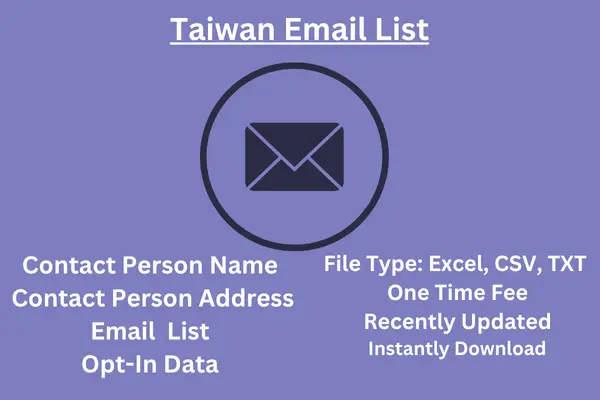 Taiwan email list