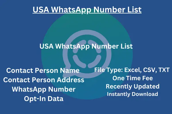 USA WhatsApp Number List