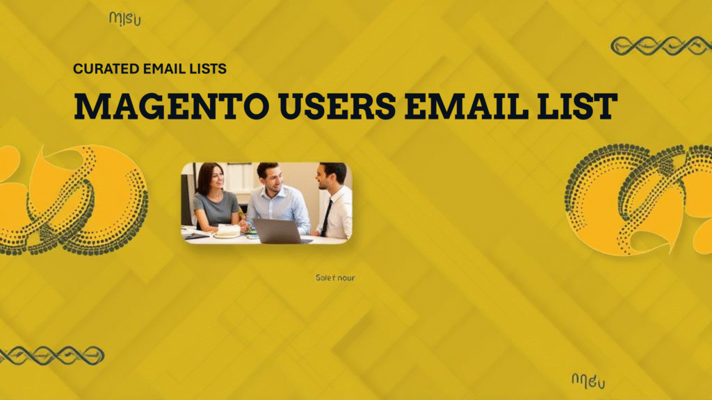 magento users email list