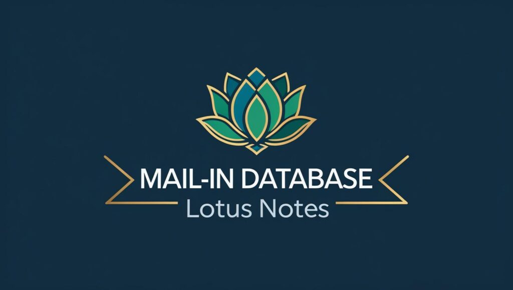 mail in database lotus notes