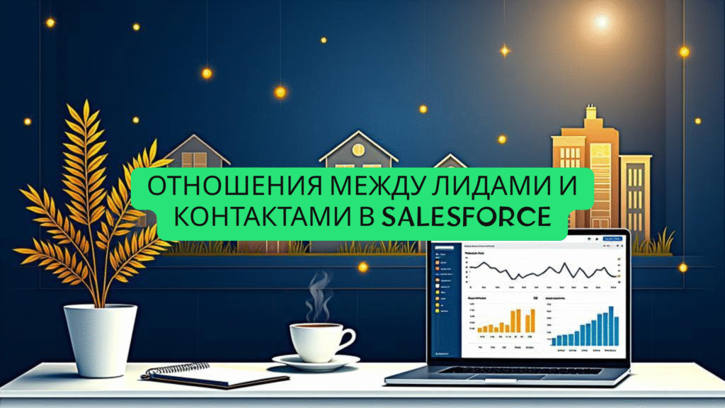 Отношения между лидами и контактами в Salesforce