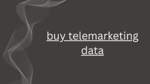 buy telemarketing data