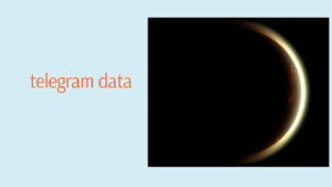 telegram data